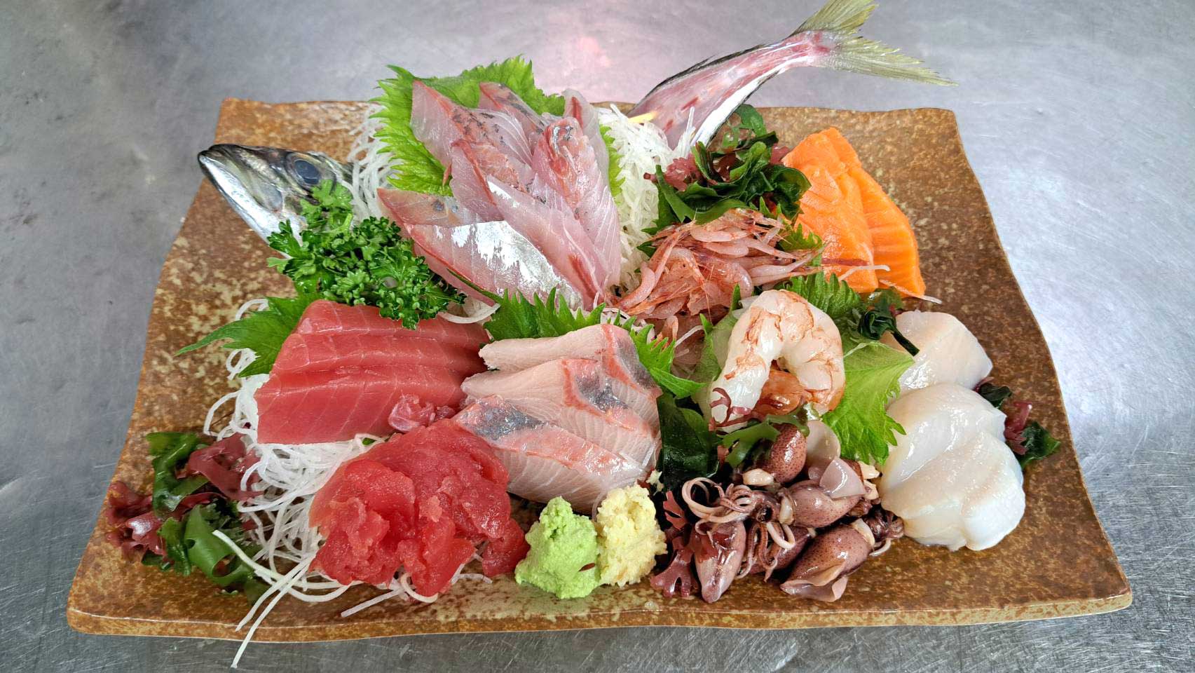 すいほう園その日に仕入れてご用意する夕食メニュー（料理）